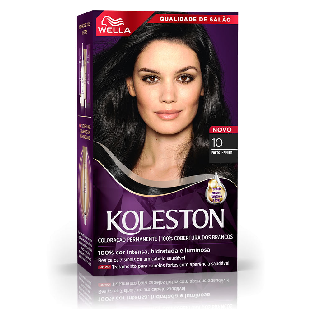 Compartilhar Favorito Tinta de Cabelo Koleston Preto Infinito 10