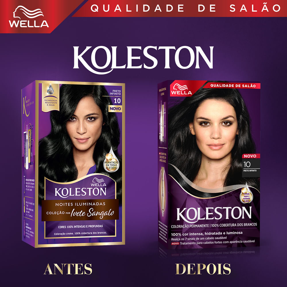 Compartilhar Favorito Tinta de Cabelo Koleston Preto Infinito 10 - Image 3