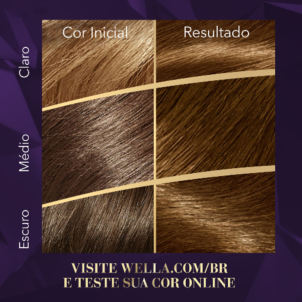 Compartilhar Favorito Tinta de Cabelo Koleston Entardecer Castanho Ouro 53 - Image 5